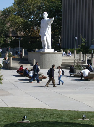 access control on a university campus