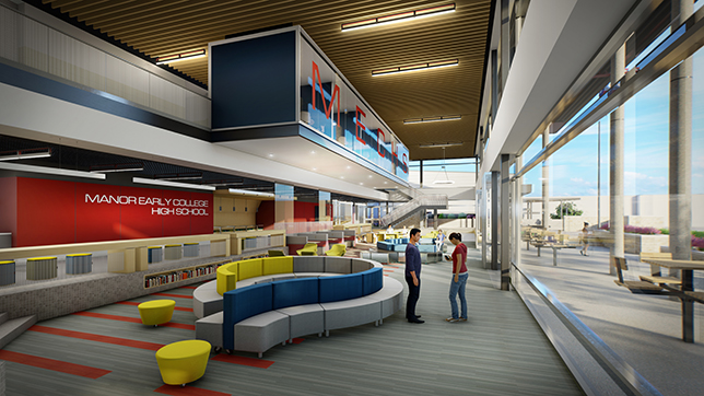 Manor Early College High School Rendering