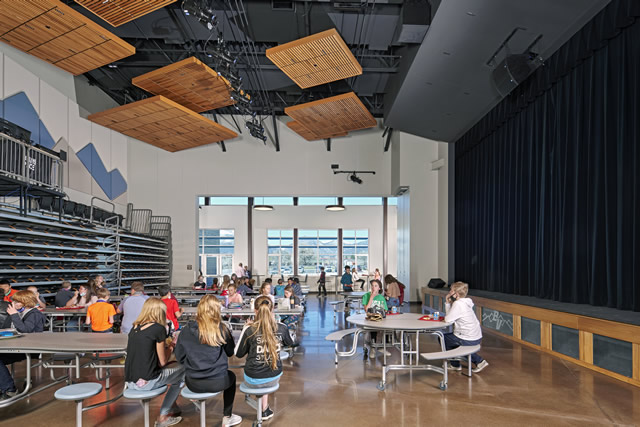 Buena Vista Middle/High School multi-purpose room