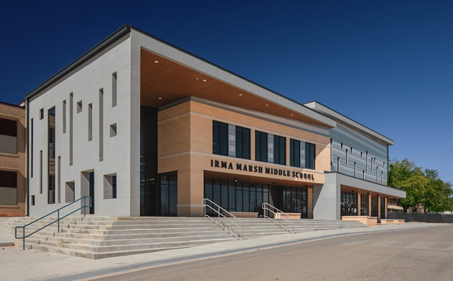 Irma Marsh Middle School exterior