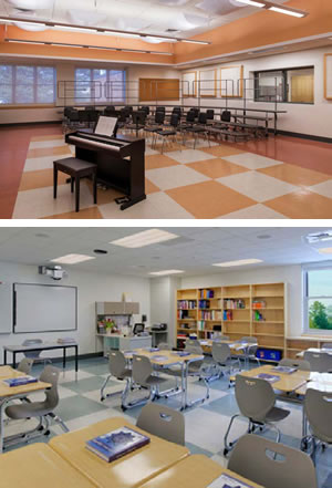 high school building transformation