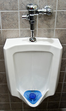 water-conserving urinal