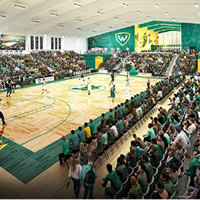 Wayne State University basketball arena