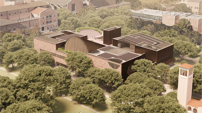 An architectural rendering of Adjaye Associates