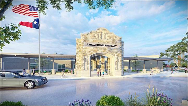 Renderings of the new San Jacinto Elementary School Image Credit: PBK 