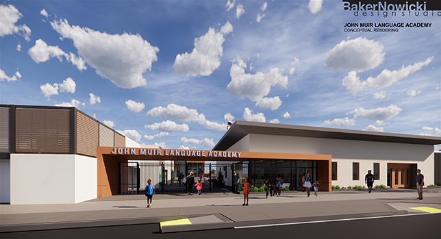 John Muir Language Academy Rendering