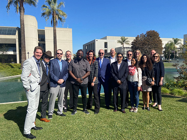 Cypress College ribbon-cutting ceremony