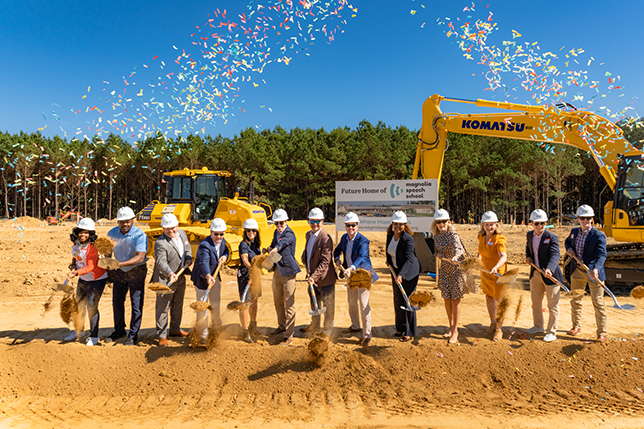 Magnolia Speech School groundbreaking