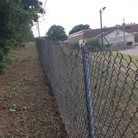 campus fence