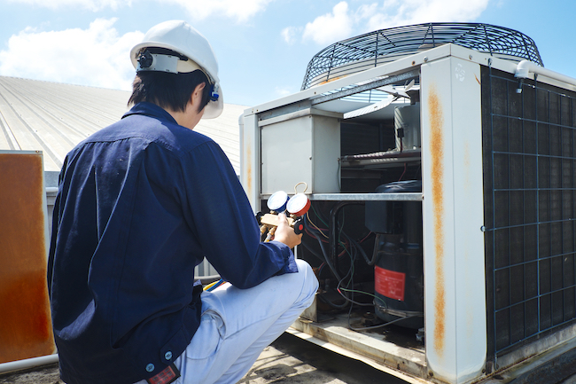 Maintenance of a building