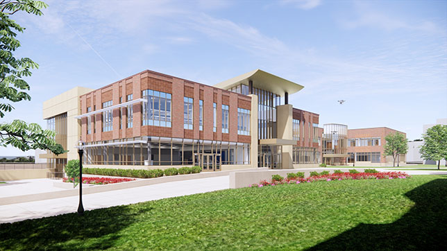 Kent State College of Aeronautics and Engineering addition