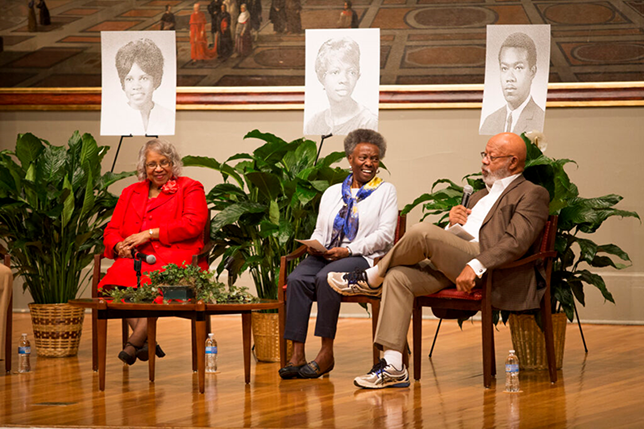 Harold Black, Mary Blackwell Diallo and Kerry Rushin Miller