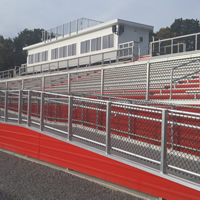 high school bleachers