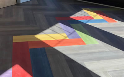 colorful floor