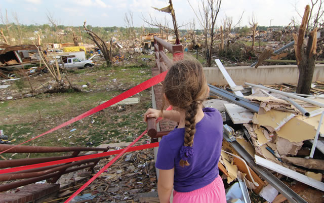 May 2011 killer EF-5 tornado that hit Joplin, MO